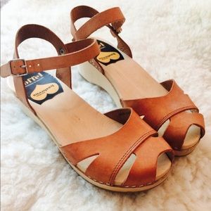Ankle strap Swedish Hasbeens